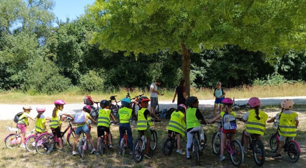 18 juin : Première grande sortie vélo pour les 5/6 ans